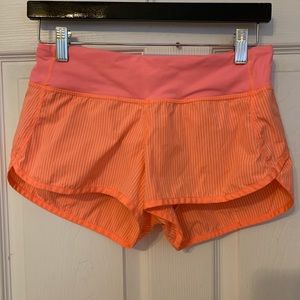 Striped Lululemon Shorts